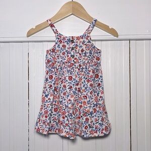 OLD NAVY EUC Cutesy Floral Print Ruffle Dress